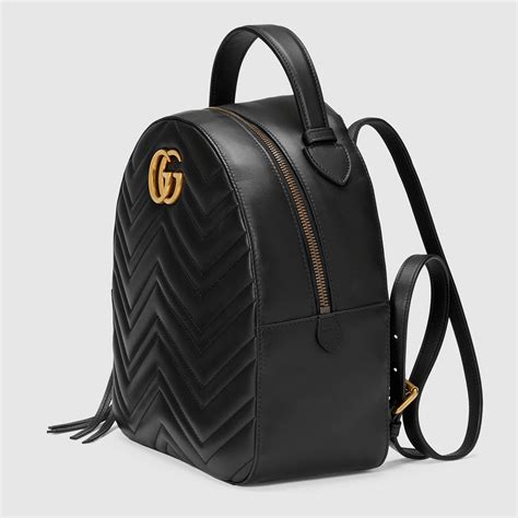 gucci black backpack womens|Gucci bag backpack women's.